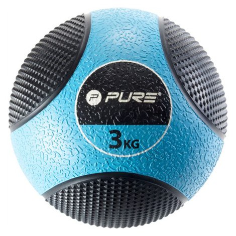 Pure2Improve | Medicine Ball, 3 kg | Black/Blue